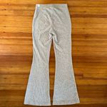 Aerie  NWT Tall Groove-On Velour High Waisted Flare Pant in Medium Heather Gray Photo 3