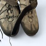 Grey, Black and green Cycling Cleats 9 1/2 Bontrager Size 9.5 Photo 1