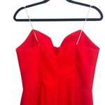 Amanda Uprichard x Revolve Cherri Strapless Maxi Gown In Crimson Red Photo 7