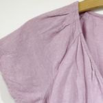 Madewell Linen-Cotton Pleat-Sleeve Jumpsuit XS Photo 6