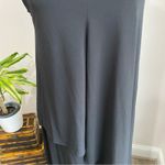 BCBGMAXAZRIA High Low Knit Tank Dress Sz M NWT Black Asymmetrical Hem Chic Photo 4