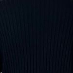 New York & Company New Black Sweater Mock Neck Ribbed Long Sleeve Women Size XL Photo 9