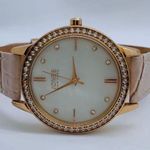 Jones New York JNY11536 rose gold tone 35mm womens Quartz watch MOP dial runs Photo 0