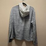 Lucky Brand  Softest Knitwear Grey Label Quarter Zip Hoodie Sweatshirt Size XL Photo 6