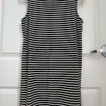 Athleta  Stripped Black White Sleeveless Top Photo 9
