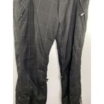 Betty Rides Black Checkered Athletic Snow Winter Pants Women's Size Large L Photo 4