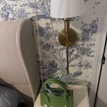 Versona  Green Mini Bag with Floral Accents Photo 2