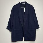 AG Adriano Goldschmied  NWT Maura Oversized‎ Navy Blue Blazer Jacket Size XS/S Photo 1