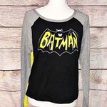NWT Black Gray Yellow Batman Cape T Shirt Top Size L Size L Photo 0