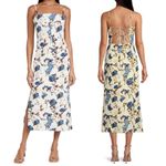 Tory Burch NEW Strap Back Floral Midi Dress, Size 8 New w/Tag Retail $598 Photo 2
