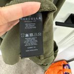 Marcella Size‎ M Olive Green Long Sleeve Knit Asymmetrical Hem Dress Minimalist Size M Photo 4