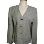 Larry Levine Vintage Sz 10
Womens Gray Business Suit Pants
Skirt Blazer Jacket Photo 1