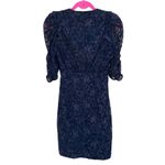 Maje Rimael Velvet Black Lace V Neck Mini Cocktail Dress NWT Photo 1