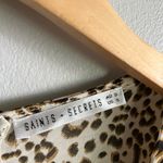 Saints + Secrets  leopard ruffle animal print mini dress formal cocktail Photo 2