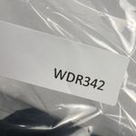 J. McLaughlin Black Ellie Velour A-Line Shift Dress Knot Ruched V-Neck Size M Photo 9