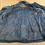 Weiboer Women’s Jacket size shows 56 teal color long 40” bust 50” Photo 11