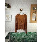 Lucky Brand Twilight Baby Doll Top - Size - Large Photo 1