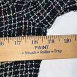 Sag Harbor VTG  Black Tweed Blazer Women's 6 Petite 90s Y2K Power Jacket Business Photo 5