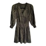 Rails  Zana Olive Mixed Animal Print Mini Dress - Size S - Olive‎ Green Photo 2