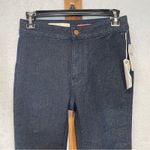 Anthropologie Anthropolgie‎ Pilcro Shimmer Glitter Denim Dark Blue Jeans Size 25 Photo 1