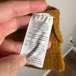 Madewell  Belmont Mockneck Sweater Coziest Yarn Golden Mustard Photo 4