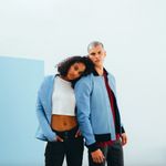 APL Perfect Wool Hoodie Full Zip Powder Blue Woolmark Jacket M. Photo 4