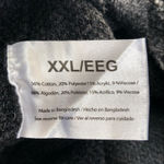 The Limited  Dark Grey Scoop Neck Tunic Sweater Women’s XXL High Low Hem Photo 8