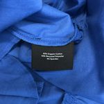 Summersalt  Coastal Poplin Ruffle Neck Midi/Maxi Dress Blue Photo 10