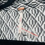 Free People NEW  Rillo Beach Summer Shirtdress Small Black White Lightweight Photo 3