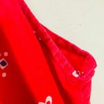 Talbots  Womens Tank Top Plus 1X Popover Red Lightweight Cotton Beach Americana Photo 6