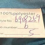 Unbranded teal halter high low bridesmaid/formal dress Size 5 Blue Photo 6