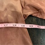 Ekouaer Elegant V-Neck Short Sleeve Top in Orange Photo 7