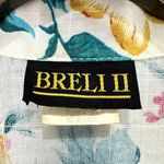 Breli II Floral Midi Dress 10‎ White Cottagecore Garden Party Vintage USA Photo 2