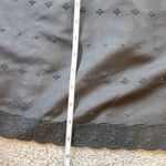 Due Per Due Veste Dress Womens Sz 8 100% Silk Black Eyelet Lace Sleeveless BodyC Photo 12