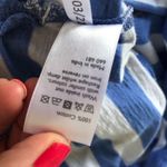 John Lewis Striped Drop Sleeve Cotton Slub T Shirt UK 14 S 10 Lapis Blue… Photo 12