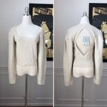 Free People NWT Saffron Open Back Sweater $128 S Photo 3