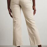 Reformation Jeans Women's 30 Beige Cowboy Striped High-Rise Straight B95 Photo 1