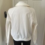 Banana Republic BR Standard Women’s size MP Medium Petite Popover Rain Jacket off white ivory Photo 3