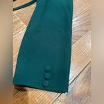Topshop  Dark Green Long Sleeve Dress Photo 8