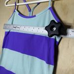 Lululemon Women's Power Y Tank *Luon Light Size 4 - Bold Stripe Power Purple Photo 3