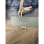 BLANKNYC Love Bird Quilted Floral Jacket Denim Trim Cream Women's M Blue Size M Photo 6