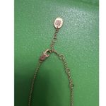 Juicy Couture Vintage Necklace Heart Peace Sign Bird Gold Rhinestone Dainty Photo 2