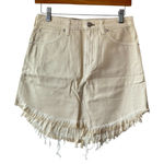 Free People We The Free By  Bailey Denim Skirt in Coconut Women's Size 26 NEW Photo 0