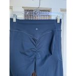 Halara UltraSculpt High Waisted Athletic 7/8 Leggings Navy Blue Size Medium Photo 2