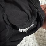 Reformation  Lavinia Ruches Cap Sleeve Black Top Photo 4