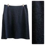 Brooks Brothers NWOT Charcoal Gray Wool Pencil Straight Skirt Petite Size 14 Photo 1