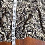 Live 4 Truth Women’s Top Shirt Black Cream White Boa Snake Animal Print Sz XL Photo 4