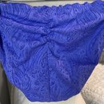 Purple Lace Ruffle Tie Side Bikini Bottoms Photo 6