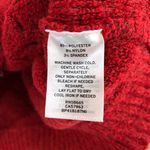 BP New Cable Stitch Turtleneck Sweater Cozy Knit Pullover Red Tango Photo 14