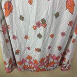 Free People Vintage Mini Dress Floral Sleeveless Tube Top Ruched Boho Indie S Photo 6